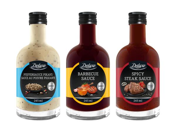 Sauce pour barbecue en bouteille de gin