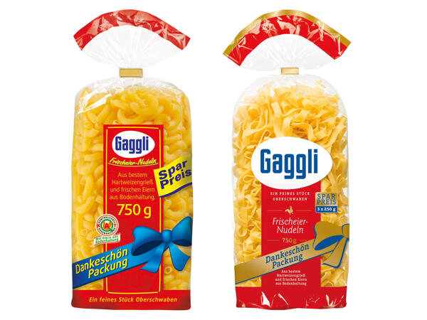 Gaggli Frischei-Nudeln