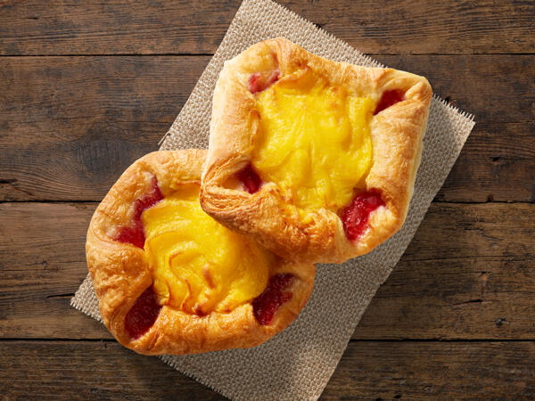 Viennoiserie framboise-vanille