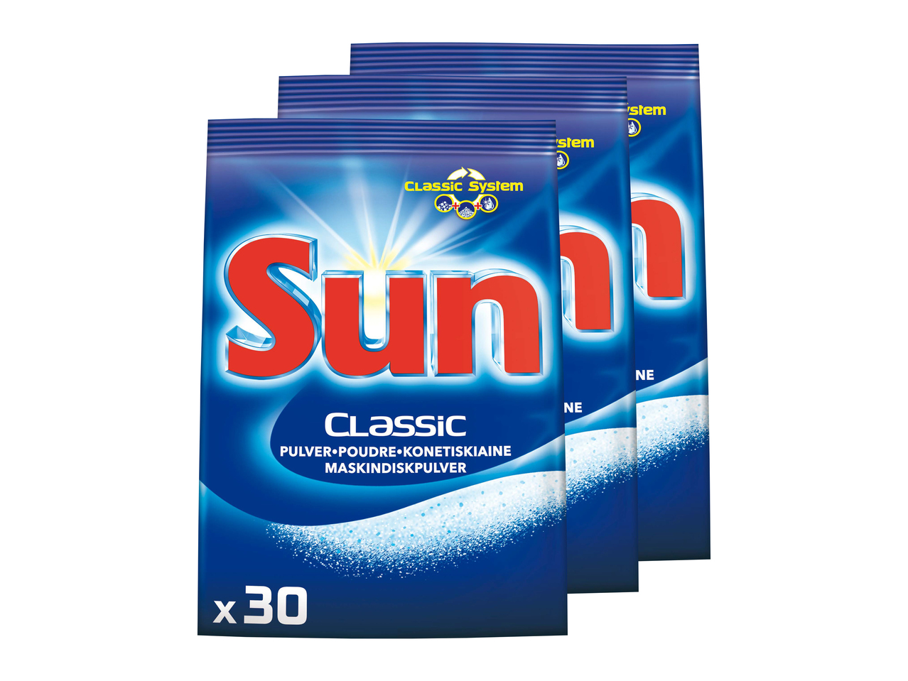 Poudre lave-vaisselle classic Sun