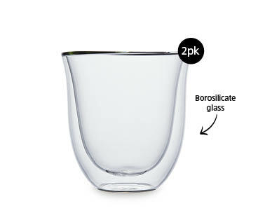 Double Wall Thermo Glasses 2pk