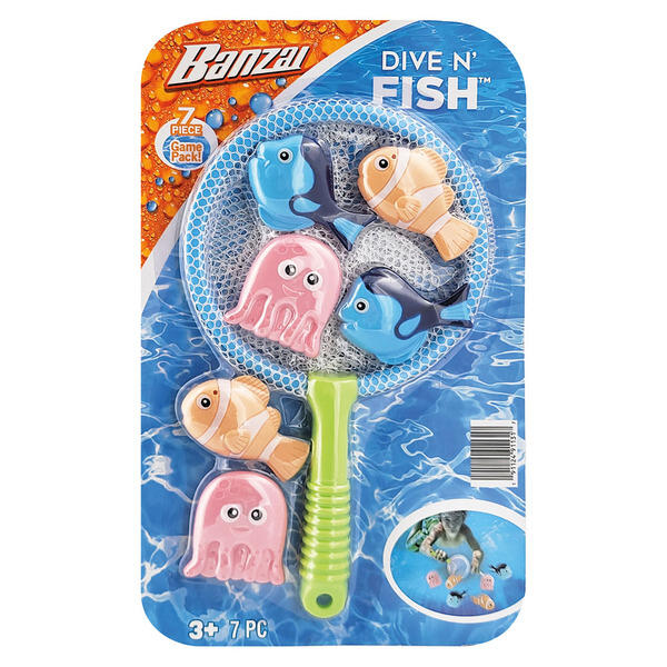 Banzai Dive 'N Fish Aqua Summer Toy