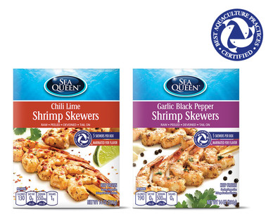 Sea Queen Shrimp Skewers