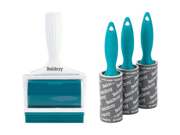 Rouleau pour enlever les poils d'animaux/brosse adhésive