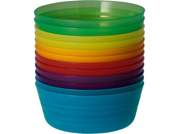 Reusable cutlery set, cups, plates or bowls