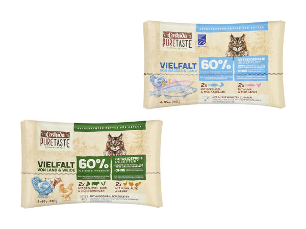 Aliments humides pour chats Pure Taste