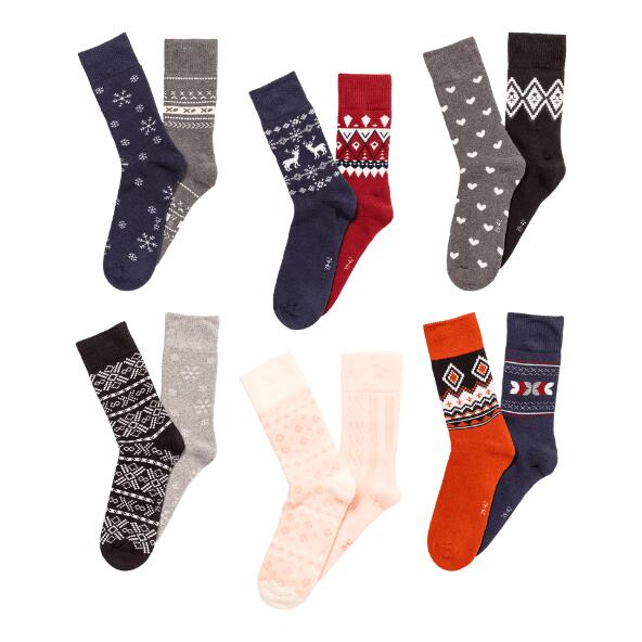 UP2Fashion(R) 				Chaussettes, 2 paires