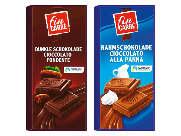 FIN CARRÉ Schokolade