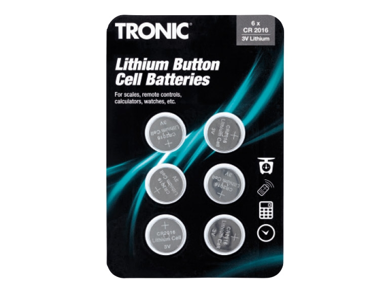 TRONIC Button-Cell Batteries