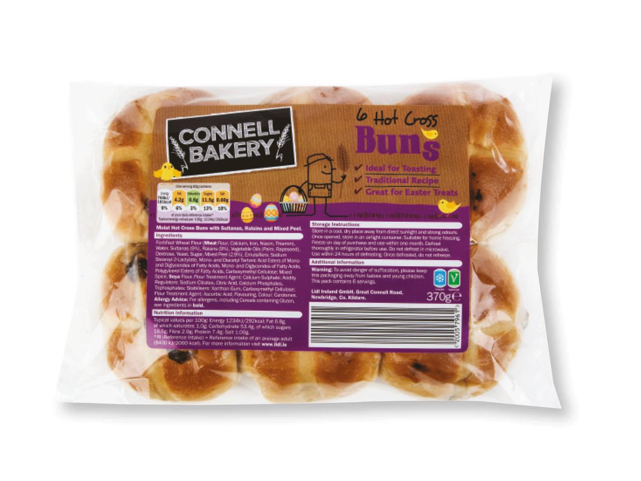 CONNELL BAKERY Hot Cross Buns