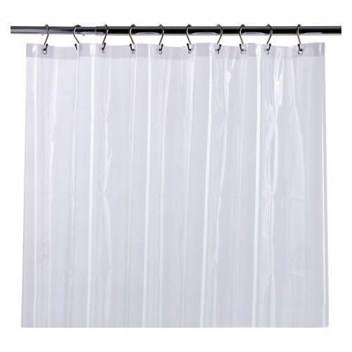 70" x 72" PEVA Shower Curtain Liner - Clear