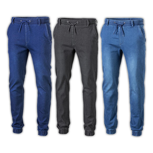 Sweat Denim Jogg-Jeans