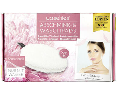 WASCHIES(R) 
 DISQUES DÉMAQUILLANTS/ NETTOYANTS