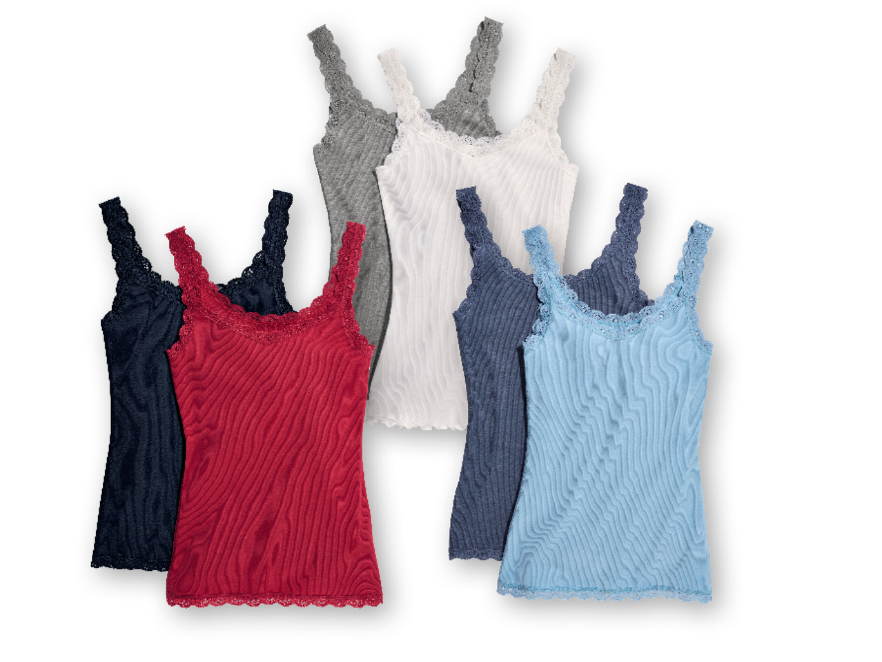 ESMARA LINGERIE Ladies' Ribbed Top