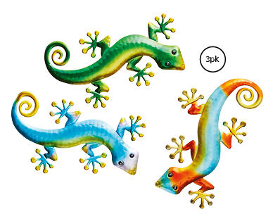 Metal Wall Art 3pk