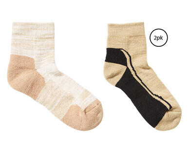 Adult's Hiking Socks 2pk