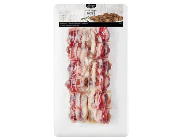 Datteln mit Speck