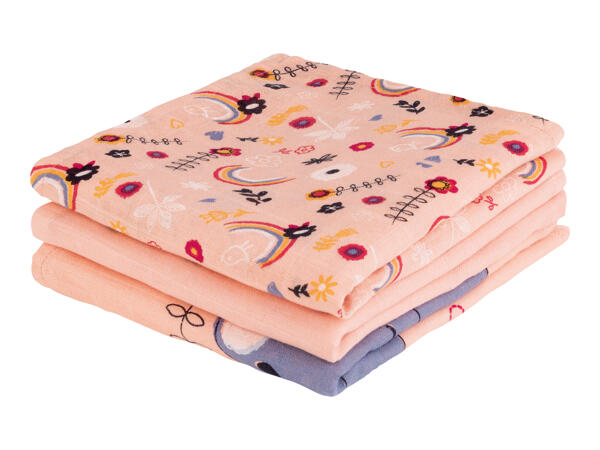 Lupilu Muslin Squares - 3 pack