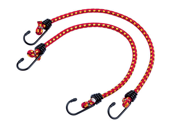 Parkside Ratchet Straps/Bungee Cord Set