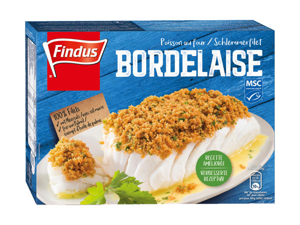 Filet de poisson MSC à la bordelaise Findus