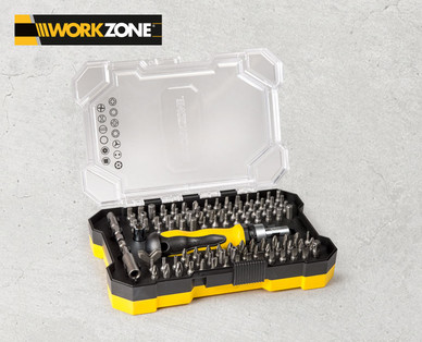 WORKZONE Bit-Set, 105-teilig