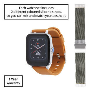 Smart Watch with Interchangeable Strap