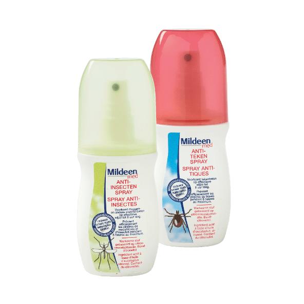 Anti-insecten- of antitekenspray
