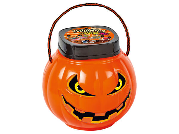 Citrouille d'Halloween et bonbons