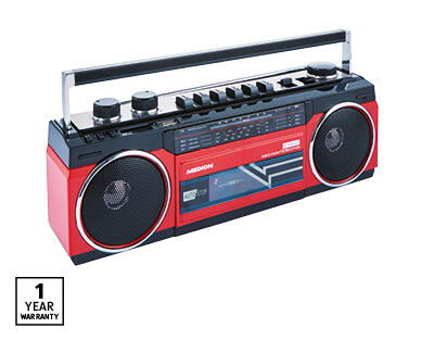 80's Style Bluetooth Boombox