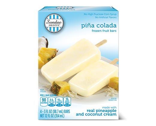 Sundae Shoppe Pina Colada or Caribbean Fruit Bars