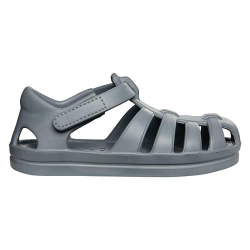 Toddler Lightweight Closed Toe Sandal - Grey, 7/8