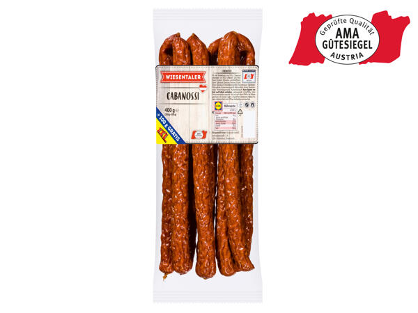 Cabanossi 300 g + 100 g gratis