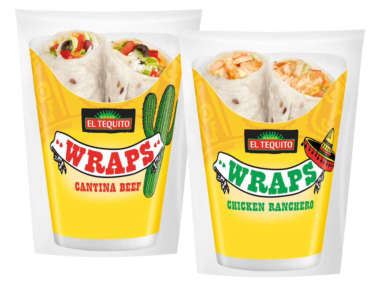 EL TEQUITO Wraps 2er