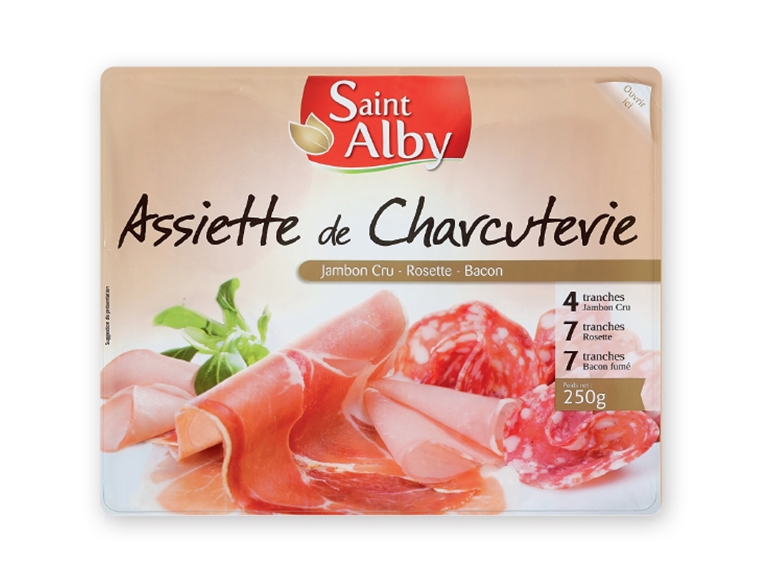 Plat de charcuterie