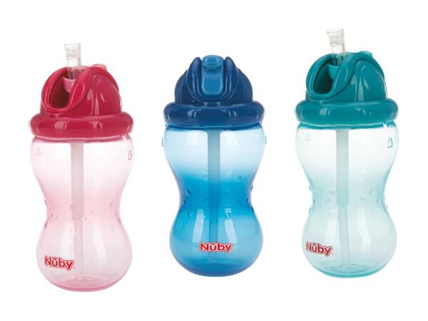 Gobelet Flip-It Original avec paille Nûby