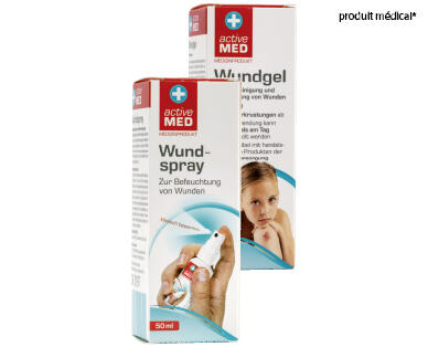 ACTIVE MED
SPRAY/GEL DÉSINFECTANT