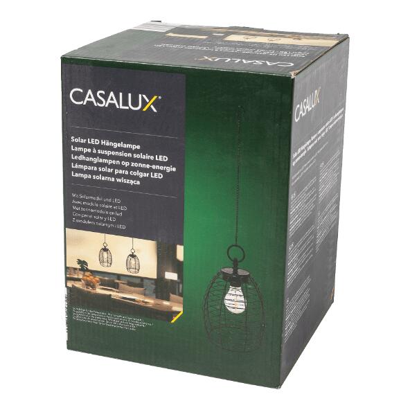 CASALUX(R) 				LED-Hängelampe mit Solarenergie