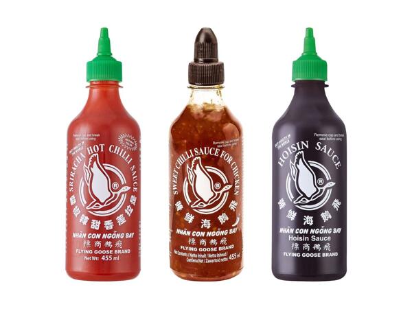 Sriracha Flying Goose