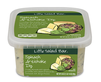 Little Salad Bar Artichoke Dips