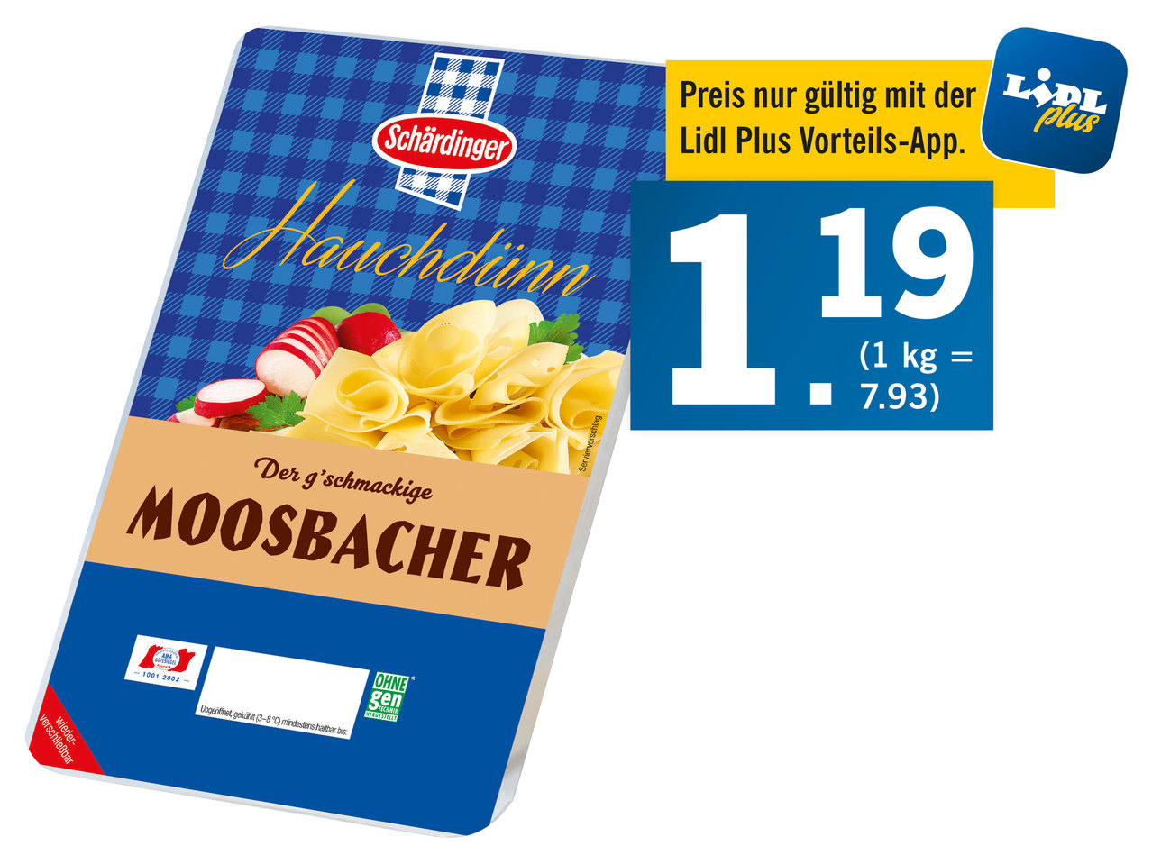 SCHÄRDINGER Käse in Scheiben