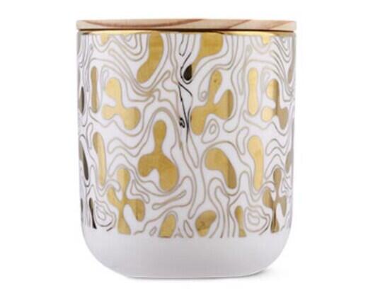Huntington Home 
 Gold Electroplated Candle
