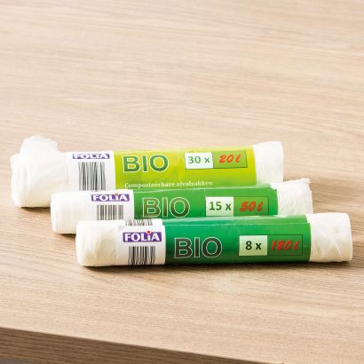 Sacs poubelle compostables
