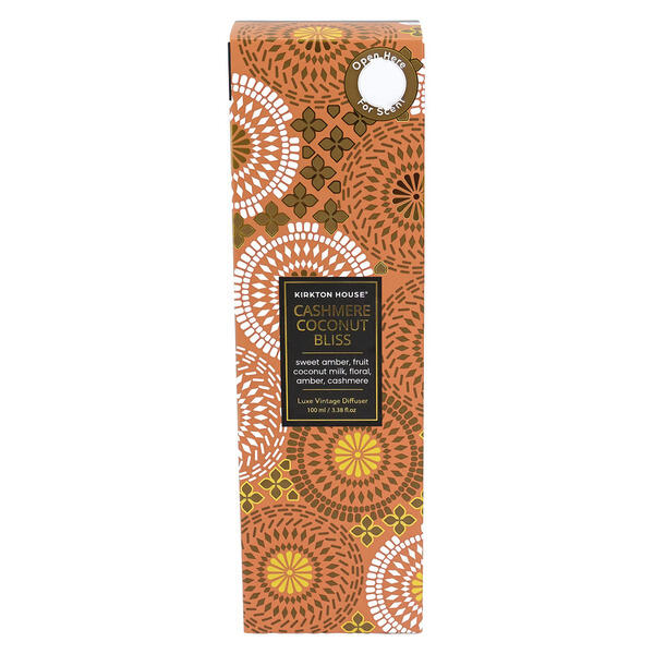 KIRKTON HOUSE Cashmere Coconut Bliss Luxe Vintage Reed Diffuser