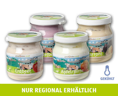 GRAUBÜNDEN JOGURT Engadiner Premium Vollmilch-Fruchtjoghurt