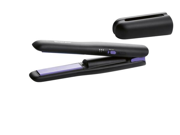 Cordless hair straightner