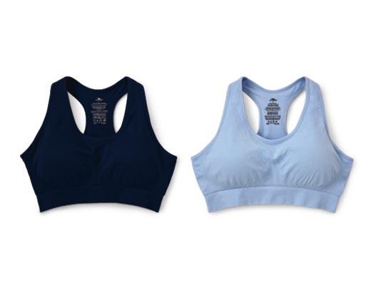 Crane 
 Ladies' 2-Pack Seamless Sports Bras
