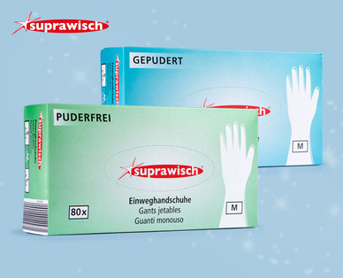 SUPRAWISCH Einweghandschuhe