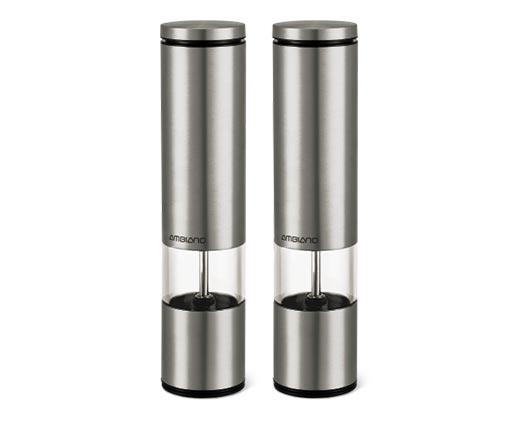 Ambiano 
 Electric Salt and Pepper Mill Set