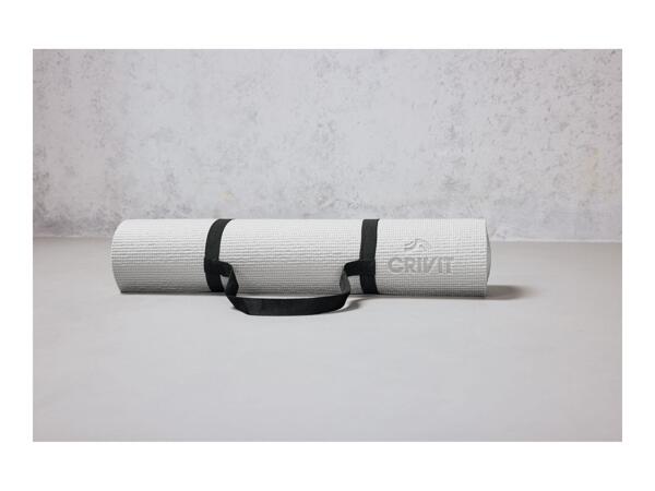 Crivit Fitness & Yoga Mat - Grey