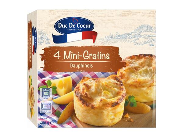 Duc de Coeur 4 Mini Gratins 480g